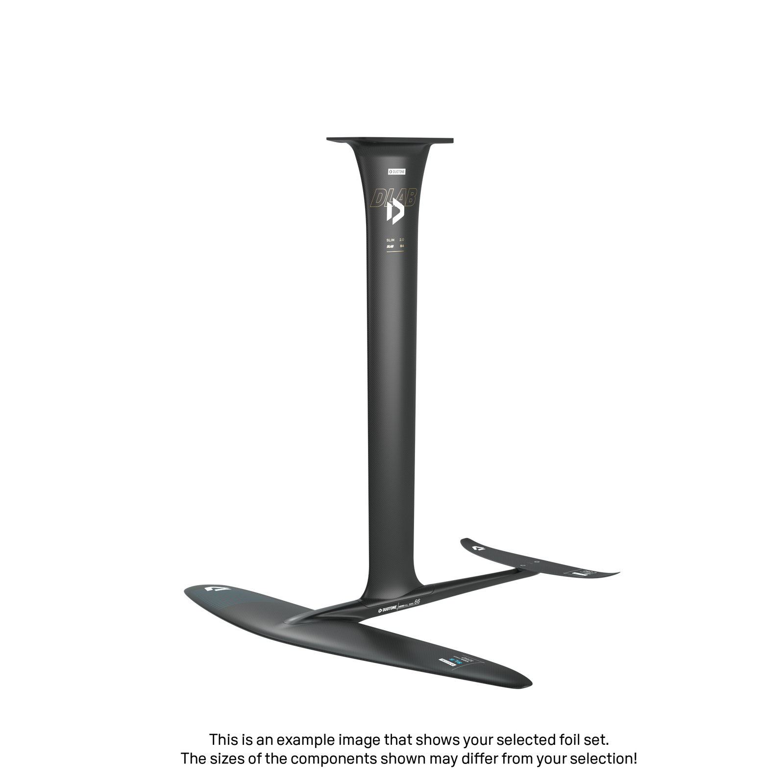 Mast Slim 2.0 D/LAB 84 Fuselage Aero AL 3BS 74 Front Wing Aero Free SLS 2000 Back Wing Aero Stabilizer C 300