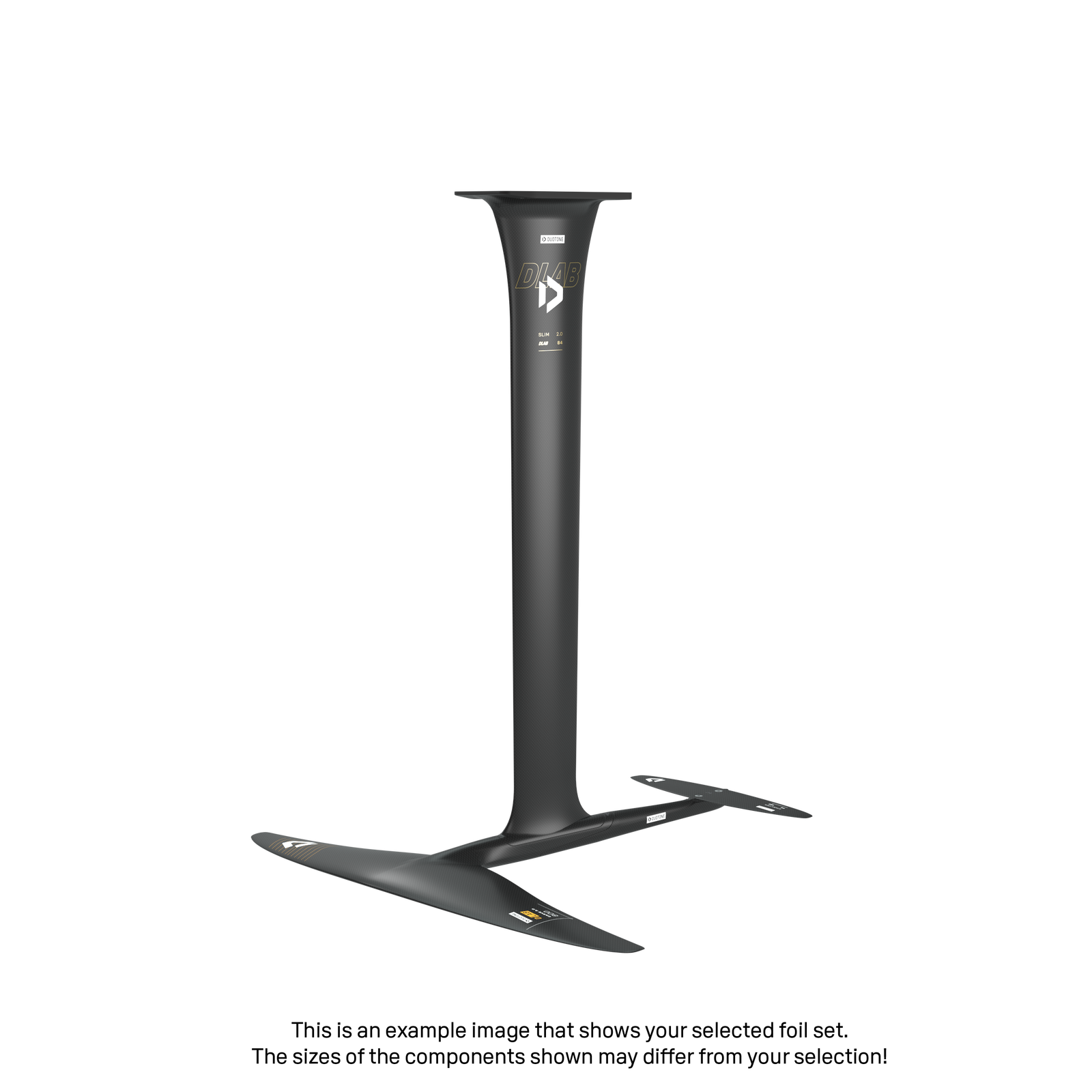 Mast Slim 2.0 D/LAB 94 Tail D/LAB 43 Front Wing Carve 3.0 D/LAB 800 Back Wing Stabilizer PX 160