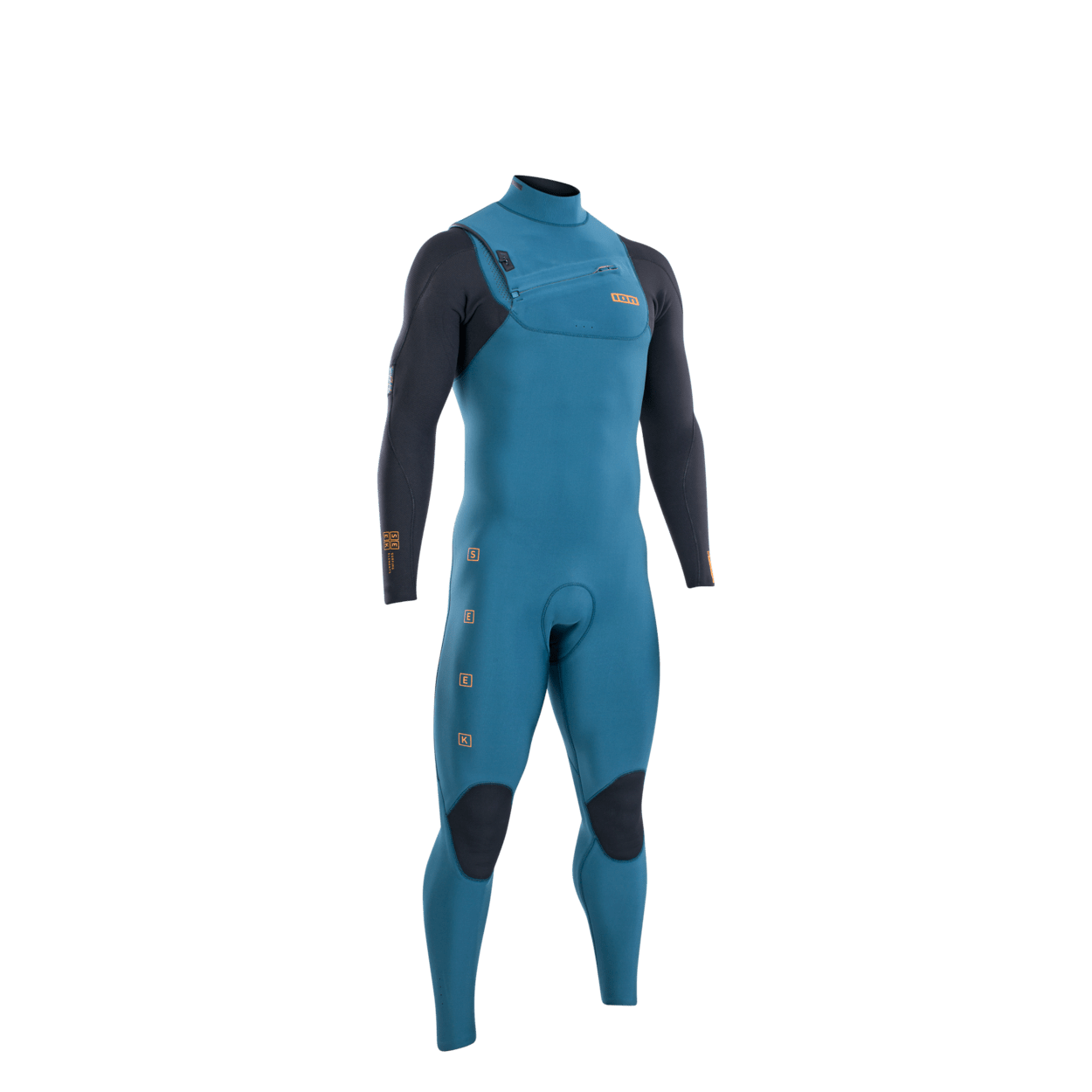 ION Men Wetsuit Seek Amp 5/4 Front Zip 2024