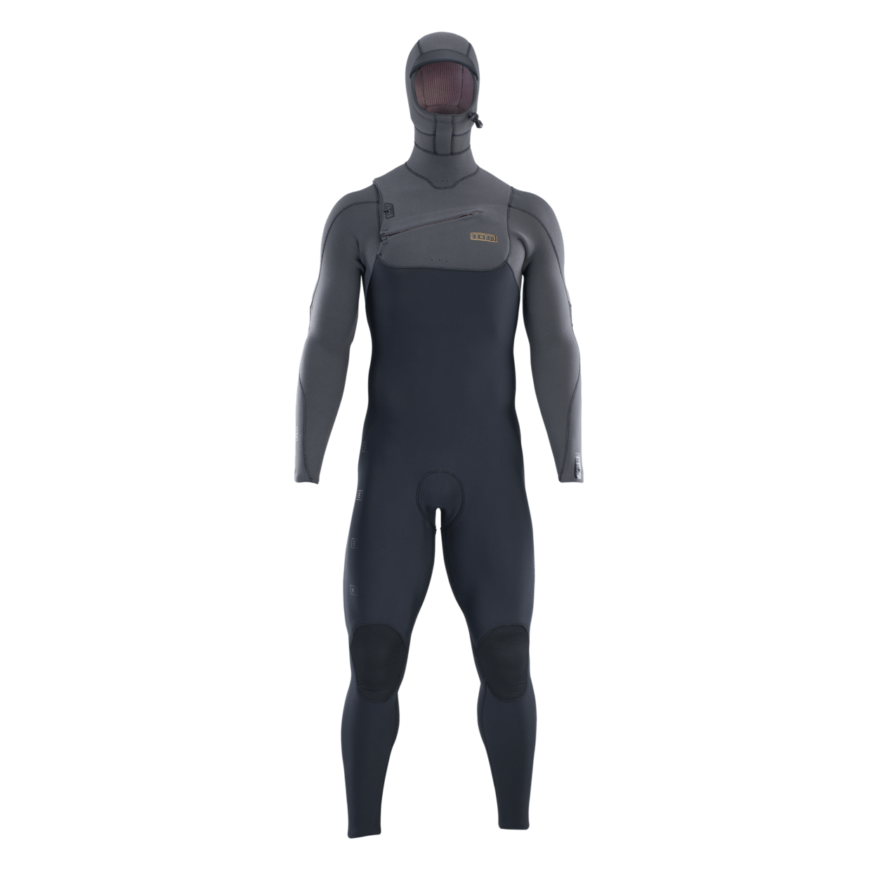 ION Men Wetsuit Seek Amp 6/5 Hood Front Zip 2024