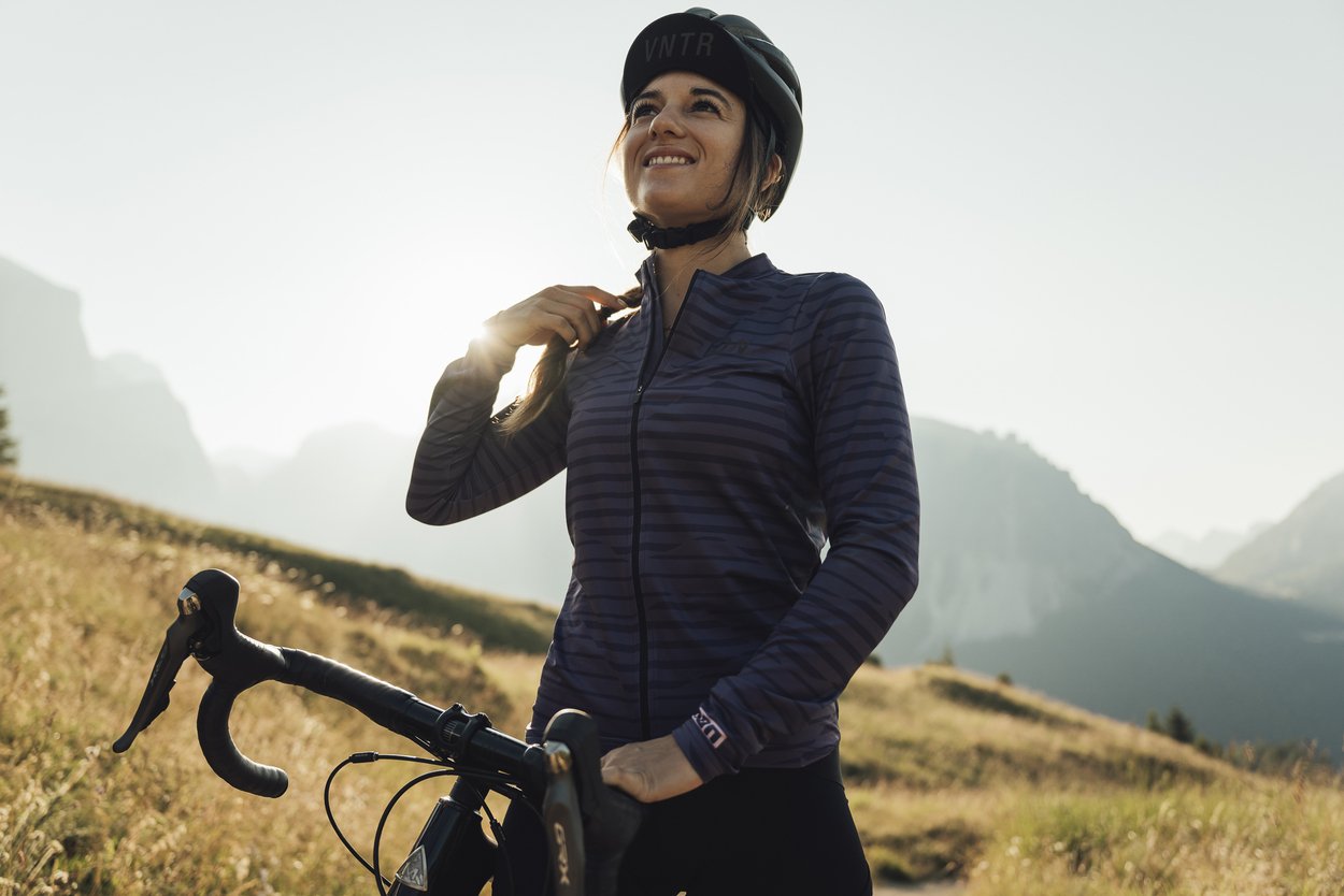 Maglia da Gravel VNTR Amp a maniche lunghe da donna