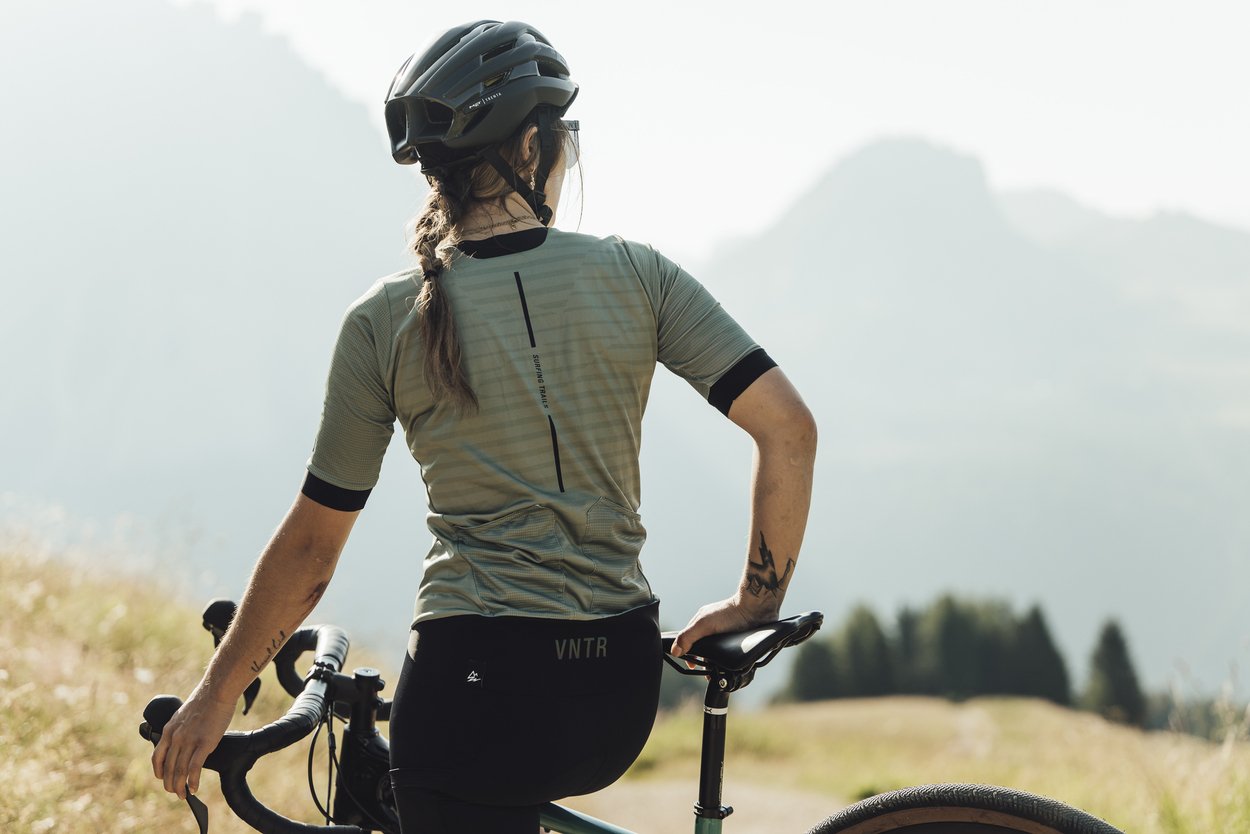 Maglia da Gravel VNTR Amp a maniche corte da donna